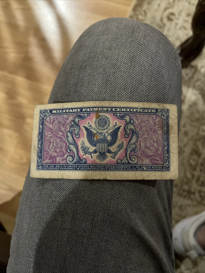 Military Payment Certificate Series 481 5 Cents Korean War Era 1951-54 Unc. #016 - Image 1 of 3