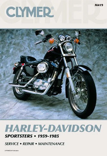 Manual de reparación Clymer M419 para Harley Davidson Sportster 1959-1985 Foto 1 de 1