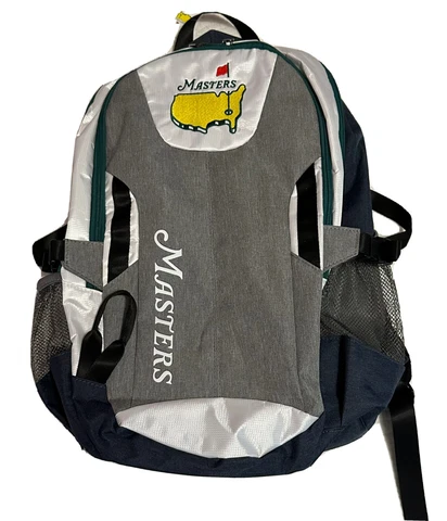 2023 Masters Golf BOOKBAG BACKPACK BLUE & White From Augusta National - Flag Cover