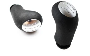 per RENAULT MEGANE II (anno 2002-2009) PULSANTE POMELLO CAMBIO 5 MARCE CROMATO MAT - Foto 1 di 3