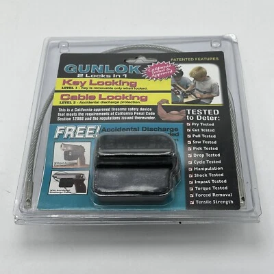 Pro-Lok GL550KA Gunlok Trigger and Cable Gun Lock  Qty = 8 - Image 1 of 4