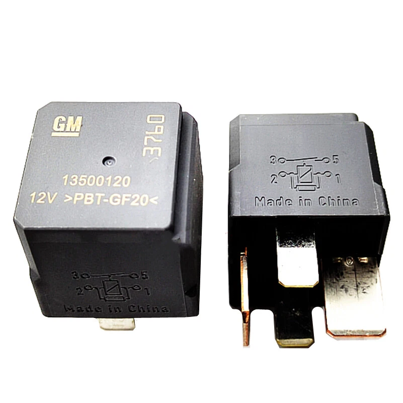 2Pcs GM 13500120 PBT-GF20 12VDC Automotive Relay 4Pins - Image 1 of 1