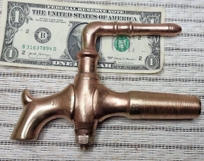 🔴Big Antique Brass or Bronze Wine vodka whisky Barrel, Keg or Cask Spigot, Tap - Image 1 of 4