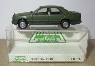 A Herpa Ho 1/87 MB Mercedes Benz 300 E Kaki Maag US Army Militare #700337 Box - Immagine 1 di 4