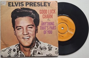 Elvis Presley - Good Luck Charm - 7" Vinyl Single - UK RCA Victor 1977 -(VG+/VG) - Picture 1 of 5