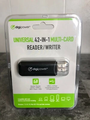 New Sealed Digipower Universal 42-in-1 Multi Card-Reader/Writer DP-MCR4  - Image 1 of 2