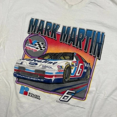 Vintage mark martin nascar graphic single stitched t shirt, Vintage Gift For men Cover
