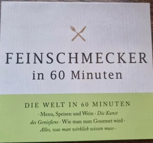 CD Die Welt in 60 Minuten: Feinschmecker in 60 Minuten (2011) Hörbuch Sehr gut - Imagen 1 de 4