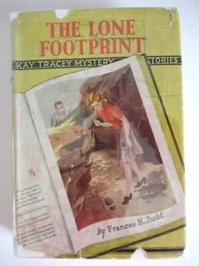 1941 Kay Tracey Mystery The Lone Footprint by Frances J. Judd, Cupples, HCDJ - Picture 1 of 22