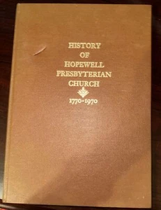 History of Hopewell Presbyterian Church Clauseen, South Carolina 1770-1970 VTG - Picture 1 of 6