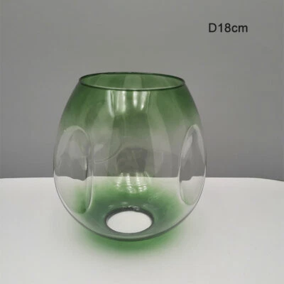 Smoke Grey Amber Cognac Glass Shade Replacement for E27 E26 Lindsey Lamp - Image 1 of 4