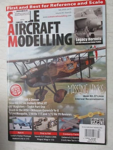SCALE AIRCRAFT MODELLING UK MAGAZINE JULY 2018 VOL 410 #05 IMAMRO.37 F3H-2 DEMON - Imagen 1 de 2