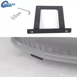 Front License Plate Bracket Holder Base Frame Bezel for Dodge Challenger 2015-25 - Picture 1 of 12