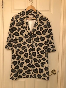 Charles Gray London Abstract Leopard Print Coat XS - Bild 1 von 5