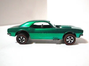 Vintage Hot Wheels 1967 Redline Sweet 16 Chevy Camaro Green Die Cast Car #6208 - Picture 1 of 15