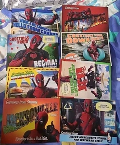 Marvel's Deadpool Movie Collectible Exclusive Ltd Ed Eight (8) Postcard Set - Picture 1 of 2