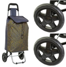 2 Stück Ersatzrad Rad für Kinderwagen Einkaufstrolley Einkaufswagen Ø 15 cm