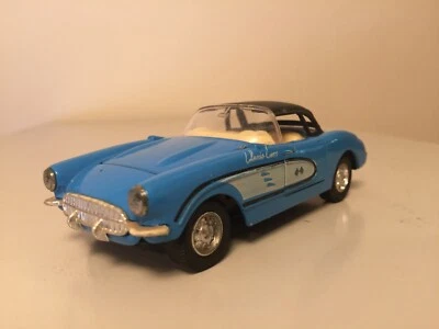 Chevrolet Corvette 1957 vintage Welly coche clásico azul diecast no. 9011 Foto 1 de 4