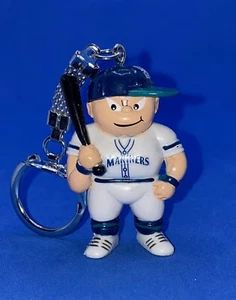 Vintage MLB Seattle Mariners Sports Brat Keychain 1986 J.F.S. - Picture 1 of 2