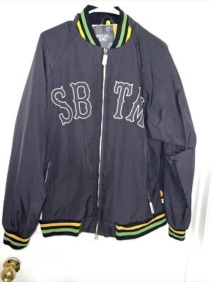 Chaqueta Rara Mezcla Especial Talla Mediana Para Hombre Stevie Bell Travis Kennedy Estilo Cremallera Foto 1 de 4