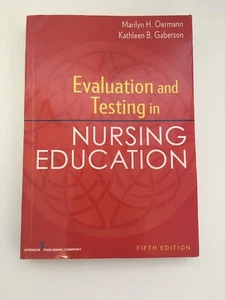 Evaluation and Testing in Nursing Education, Fifth Edition *Free Shipping - Bild 1 von 2