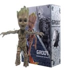 Guardians of The Galaxy Groot Little Treeman Movable Boxed Figure Collection