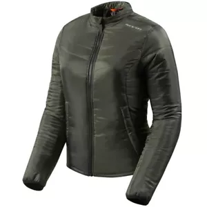 Rev'it Damen Motorradjacke Core Mid Layer Thermo schwarz oliv X-Large - Bild 1 von 4