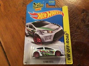 Hot Wheels '12 FORD FIESTA Treasure Hunt 2014 HW OFF-ROAD 106/250 diecast New - Picture 1 of 5