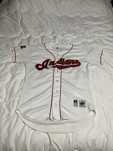Authentic Russell Diamond Collection Cleveland Indians Albert Belle Jersey 44 - Picture 1 of 7