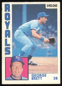 1984 O-Pee-Chee #212 George Brett