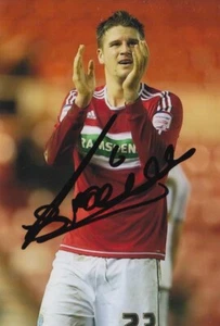 AUTÓGRAFO DE FÚTBOL SONNY BRADLEY FIRMADA A MANO 6X4 DE MIDDLESBROUGH 1 - Imagen 1 de 1