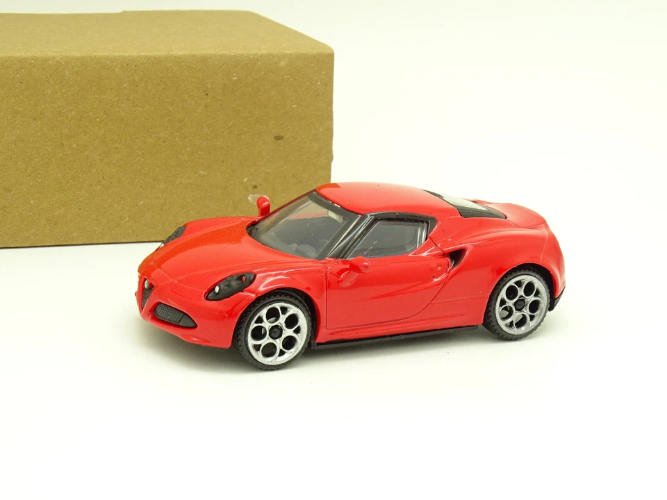 MOTORMAX Sb 1/43 - Alfa Romeo 4C Rosso - Immagine 1 di 1