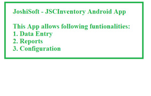 JSCInventory Inventory Software for  Android OS Phone PDA L#1294