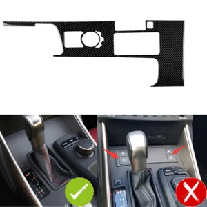 For LEXUS IS250 IS350 2014-2018 Carbon Fiber Gear Shift Box Panel Cover Trim - Picture 1 of 8