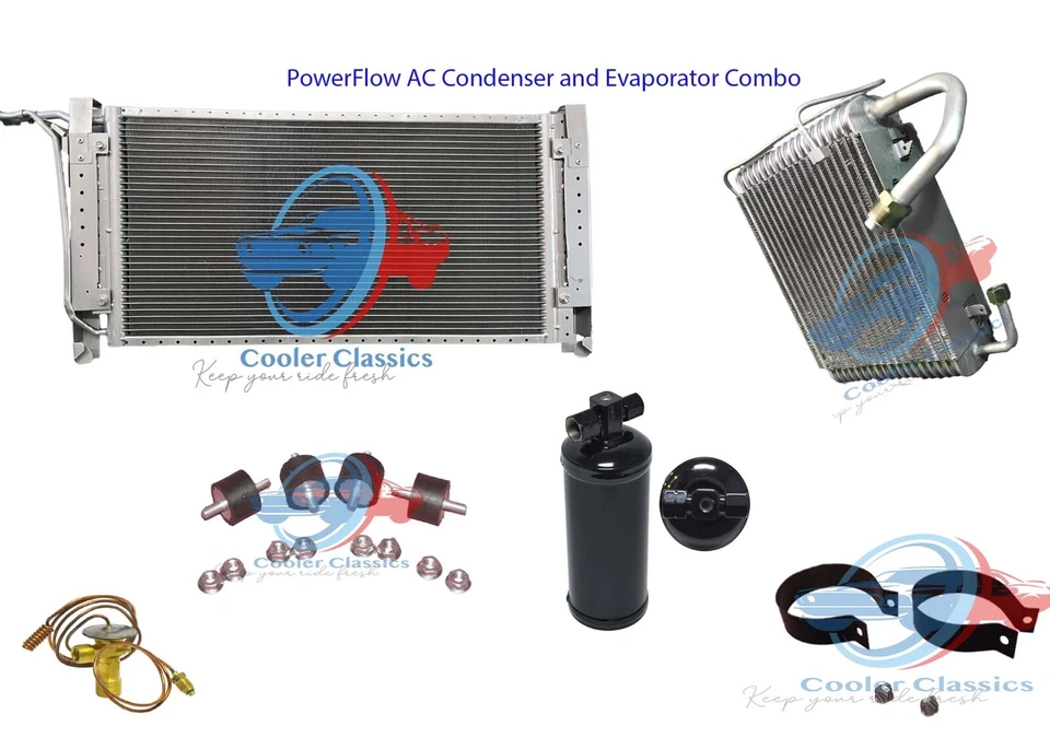 Buick Riviera 1968 condensador de aire acondicionado evaporador secador aisladores 3015080 AC1290PFPKG Foto 1 de 1