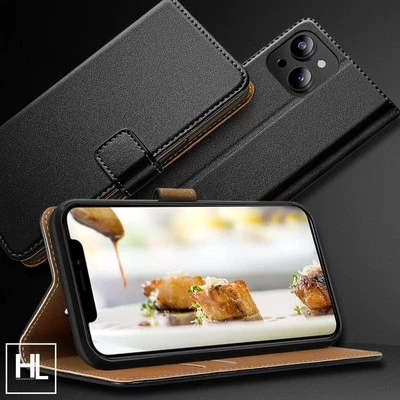 Téléphone Portable Rabattable Housse Similicuir PU Étui Livre Coque Sac Pochette - Photo 1/4