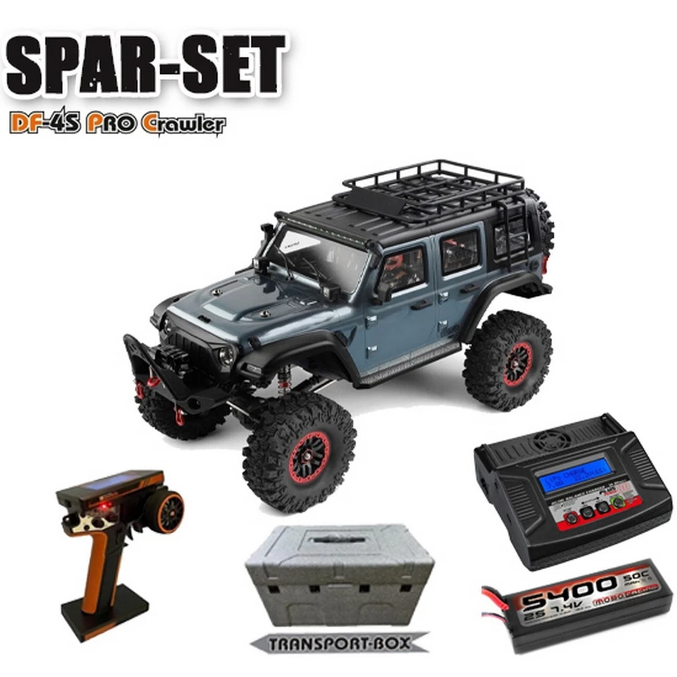 DF-Models 3154 DF-4S PRO Crawler 4WD 1:10 Modell 2024 - Inkl 2S Lipo + Lader