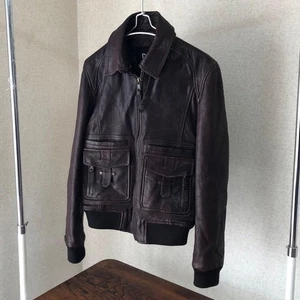 DOLCE & GABBANA Lederjacke Archive abnehmbarer Kragen Oberbekleidung schwarz Größe L - Bild 1 von 24