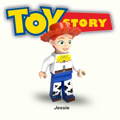 Dibujos animados personalizados Toy Story Jessie 2 pulgadas, minifigura nuevo regalo para fans Foto 1 de 2
