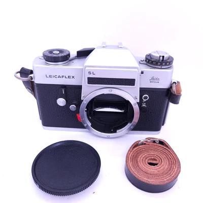 Leicaflex SL Kamera Analog Spiegelreflex Body Chrom - Wetzlar Leitz Germany - Bild 1 von 4