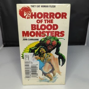 Horror of the Blood Monsters VHS 1988 Original SEALED NEW NIP Carradine - Picture 1 of 4