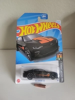 2021 Hot Wheels 18 Camaro SS черный HW Dream Garage   - Изображение 1 из 4