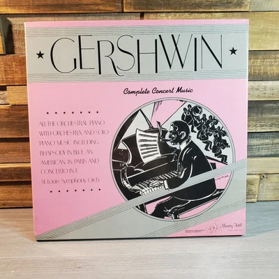 NEW Gershwin 4 Record Box Set Complete Concert Music Murray Hill SEALED 932520 - Image 1 of 3