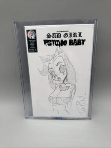 Sad Girl Psycho Baby #5 Original Sketch by Dan Mendoza Kickstarter Ltd to 20! - Bild 1 von 6