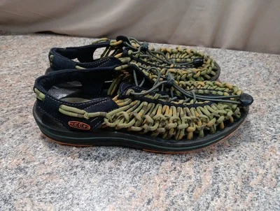 Sandalias Keen Tejidas con Cordón Verdes Cordón Para Hombre Talla 7.5 Foto 1 de 4