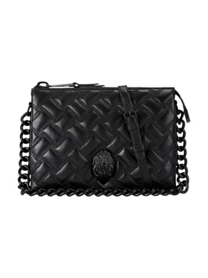 KURT GEIGER Borsa Donna KENSINGTON PUFF 3 POUCH D 5013100109 BLACK BLACK - Imagen 1 de 4