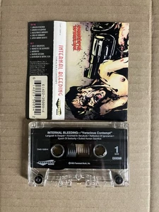 Internal Bleeding Voracious Contempt Original Cassette Tape Brutal Death Metal - Imagen 1 de 7