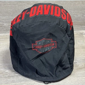 Harley-Davidson Half Helmet Bag Drawstring Motorcycle Storage Sack - Picture 1 of 7