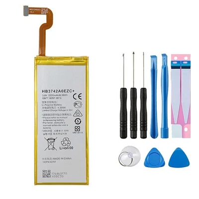 Nova bateria de substituição para Huawei Ascend P8 Lite 2200 mAh HB3742A0EZC+ ferramentas - Imagem 1 de 4