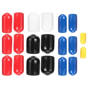 ↑ 20Pcs PVC Vacuum Line Cap 1/8in 3/16in 1/4in 3/8in 5/16in Assorted Kit Fits - Picture 1 of 7